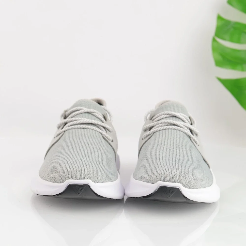 Vessi Womens Everyday Move Sneakers Size 9 Waterproof Gray Knit Lace Up Shoe Low